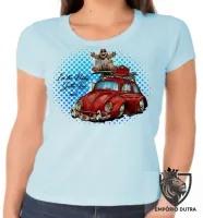 Baby look blusa Feminina Im baby dinossauro love red fusca - Foto 2