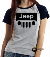 Baby look blusa Feminina Jeep carro off road estilo vida aventura - Foto 4