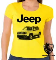 Baby look blusa Feminina jeep renegade melhor carro off road Brasil - Foto 2