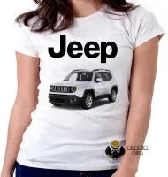 Baby look blusa Feminina jeep renegade melhor carro off road Brasil - Foto 6