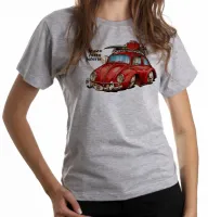 Baby look blusa Feminina Se meu Fusca falasse carro volkswagen - Foto 6