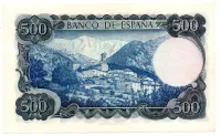 Espanha - 500 Pesetas - Cédula Estrangeira - Sob/Fe - Foto 2