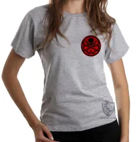 Baby look blusa feminina Hydra Símbolo vingadores avengers - Foto 6