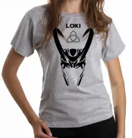 Baby look blusa feminina Loki máscara vilão vingadores - Foto 6