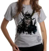 Baby look blusa feminina loki vilão thor vingadores avengers - Foto 6