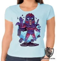 Baby look blusa feminina Magneto x men vilão marvel xavier - Foto 2