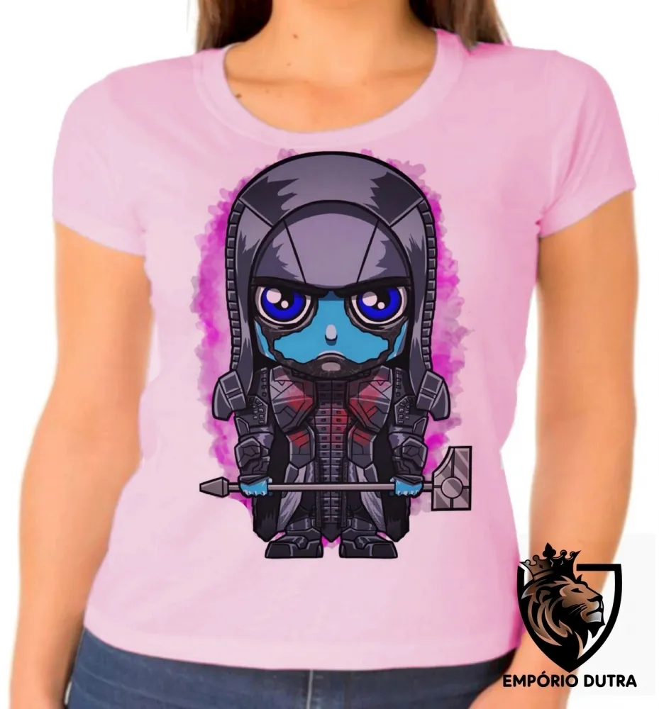 Baby look blusa feminina Ronan o Acusador guardiões galáxia