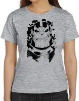 Baby look blusa feminina Thanos black vingadores avengers marvel - Foto 2