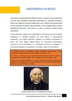 401 - História - As Independências da América Espanhola - A Independência do México - 8º ano - PDF com 5 páginas - Foto 2