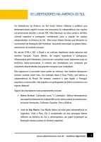 402 - História - As Independências da América Espanhola - Os Libertadores na América do Sul - 8º ano - PDF com 9 páginas - Foto 2