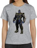 Baby look blusa feminina thanos marvel vingadores avengers - Foto 5
