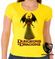 Baby look blusa feminina Vingador vilão Caverna do Dragão - Foto 3