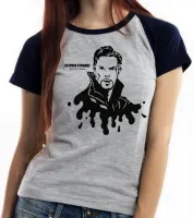 Baby look blusa feminina Dr Estranho Vingadores avengers - Foto 4