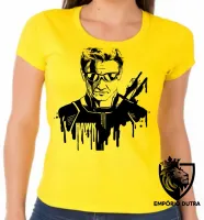 Baby look blusa feminina Gavião Arqueiro Vingadores avengers - Foto 3