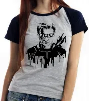 Baby look blusa feminina Gavião Arqueiro Vingadores avengers - Foto 4
