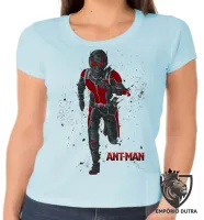 Baby look blusa feminina Homem Formiga herói marvel - Foto 2