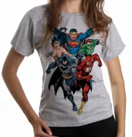 Baby look blusa feminina liga da justiça superman maravilha - Foto 2