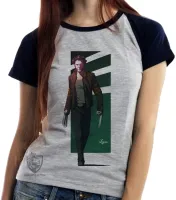 Baby look blusa feminina Logan Wolverine desenho - Foto 4