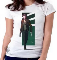 Baby look blusa feminina Logan Wolverine desenho - Foto 5