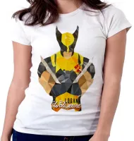 Baby look blusa feminina Logan Wolverine marvel x men - Foto 3