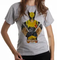 Baby look blusa feminina Logan Wolverine marvel x men - Foto 4