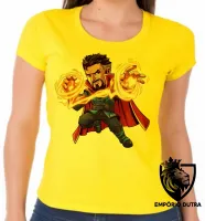 Baby look blusa feminina doutor estranho vingadores avengers - Foto 2