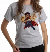 Baby look blusa feminina doutor estranho vingadores avengers - Foto 4