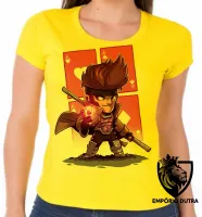 Baby look blusa feminina Gambit carta x men marvel - Foto 3