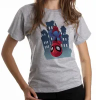 Baby look blusa feminina HOMEM ARANHA vingadores - Foto 6
