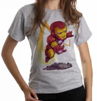 Baby look blusa feminina HOMEM FERRO iron man marvel - Foto 6