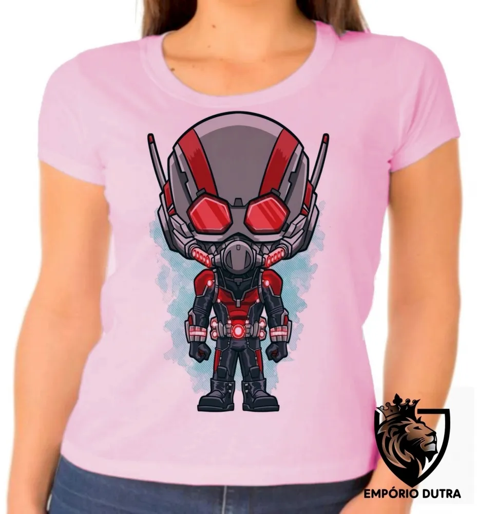 Baby look blusa feminina HOMEM FORMIGA vingadores