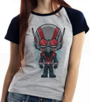 Baby look blusa feminina HOMEM FORMIGA vingadores - Foto 4