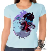 Baby look blusa feminina noturno x men mistica marvel - Foto 2