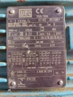 Bomba de Engrenagem Sanitária Inóx para Produtos Viscosos Motor 5cv 8 polos - Cód. 1115 - Foto 9