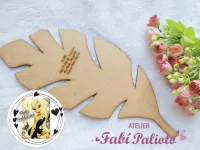 G1.650  Gabarito de Moldes  em MDF Folha de Coqueiro - By Fada Caldeirini