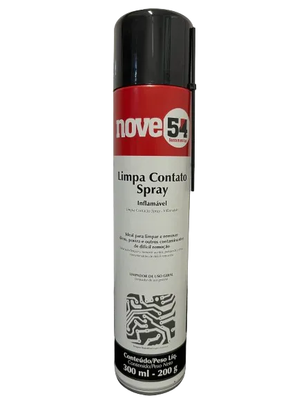 Limpa Contato Spray 300ml/200g Nove54