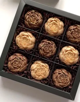 Molde de Silicone Rosa Ranúnculo 