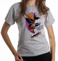 Baby look blusa feminina Wolverine logan marvel x men herói - Foto 3