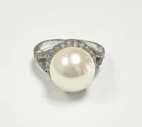 ANEL PRATA COM PÉROLA   An42065598