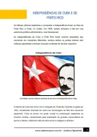 405 - HIstória - As Independências da América Espanhola - Independências de Cuba e de Porto Rico - 8º ano - PDF com 7 páginas - Foto 2