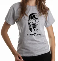 Baby look blusa feminina Senhor das estrelas máscara pete quill - Foto 6