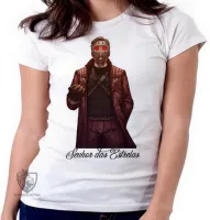 Baby look blusa feminina Senhor das Estrelas peter quill hero marvel - Foto 5