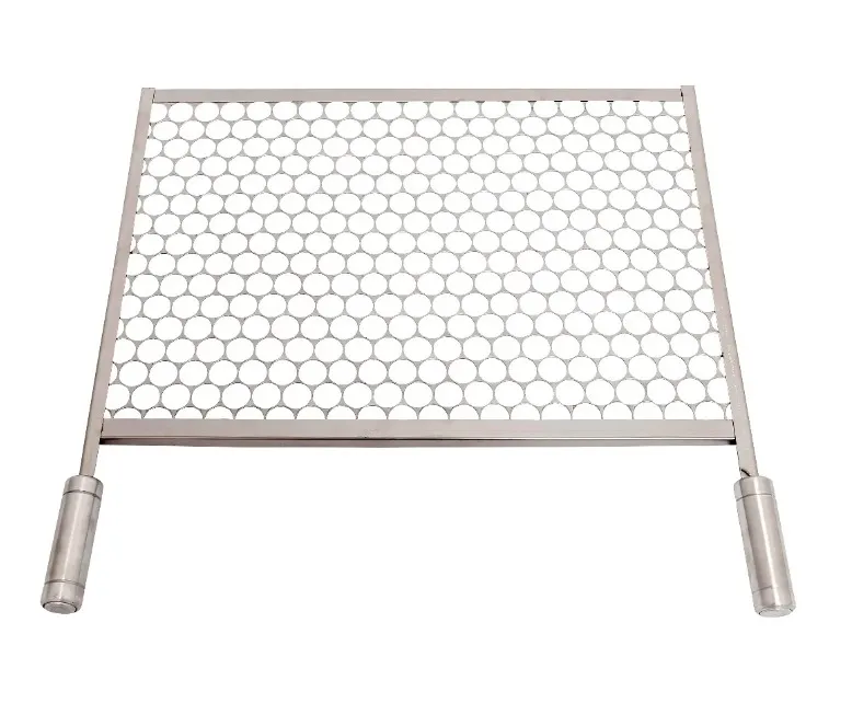 Grelha Moeda Inox 45 x 50