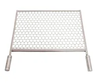 Grelha Moeda Inox 45 x 50