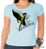 Baby look blusa feminina The Wolverine logan marvel x men herói - Foto 2