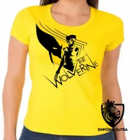 Baby look blusa feminina The Wolverine logan marvel x men herói - Foto 3