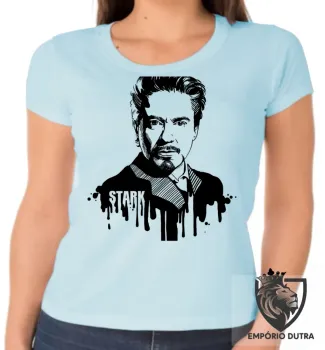 Baby look blusa feminina Tony Stark Vingadores marvel foto - Foto 2