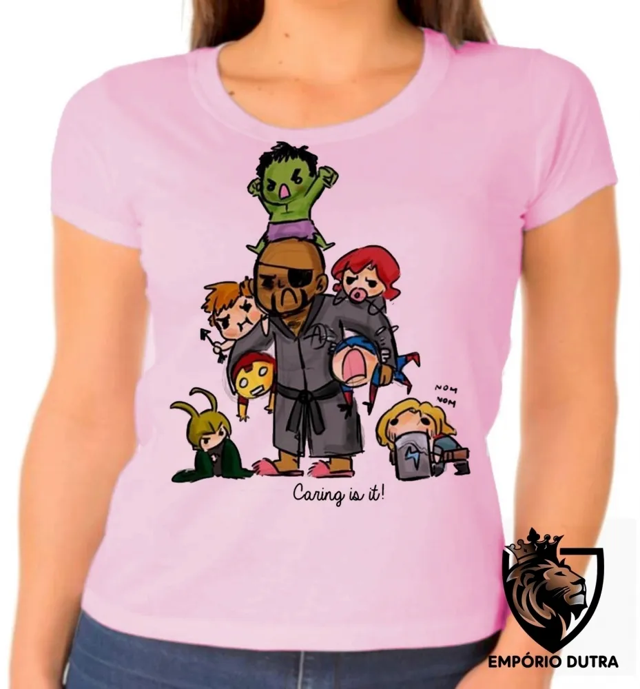Baby look blusa feminina Vingadores crianças baby herois