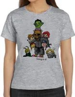 Baby look blusa feminina Vingadores crianças baby herois - Foto 5