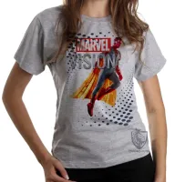 Baby look blusa feminina Vision Marvel perfil visão vingadores avengers - Foto 3